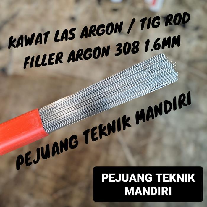 Kawat Las Tig Argon Er308 1.6Mm / Kawat Las Argon Filler Las Tig 1.6Mm