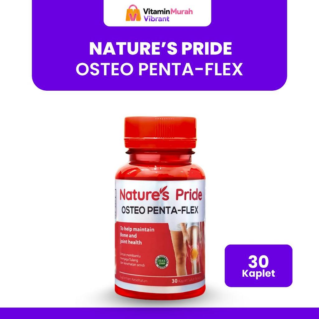 Nature's Pride Osteo Penta-Flex isi 30 & 100