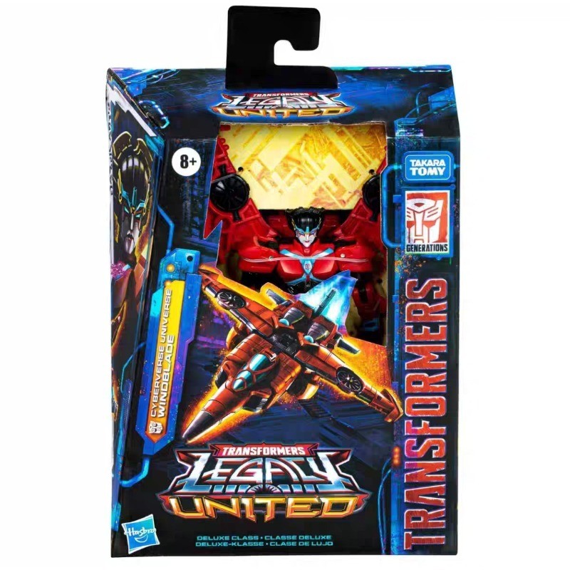 New Original Hasbro Transformers Classic Toys Legacy United Deluxe Class Windblade Action Figure