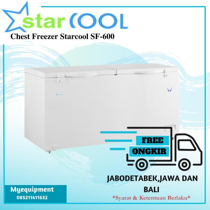 STARCOOL SF-600 CHEST FREEZER (Berat Asli) SF600 SF 600