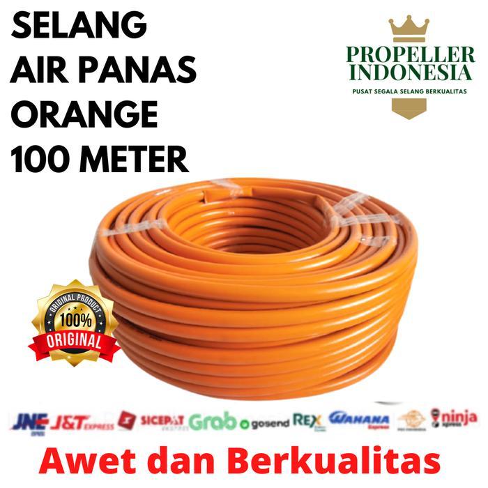 Selang Air Panas 1/2" & 3/4" 100M Pipa Air Panas Selang Water Heater