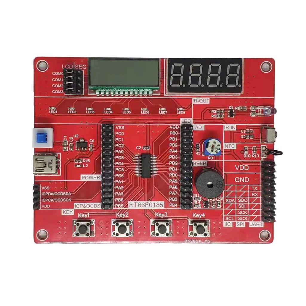 Ht66F0185 Ht66V0185 Simulation Board Development Learning Board