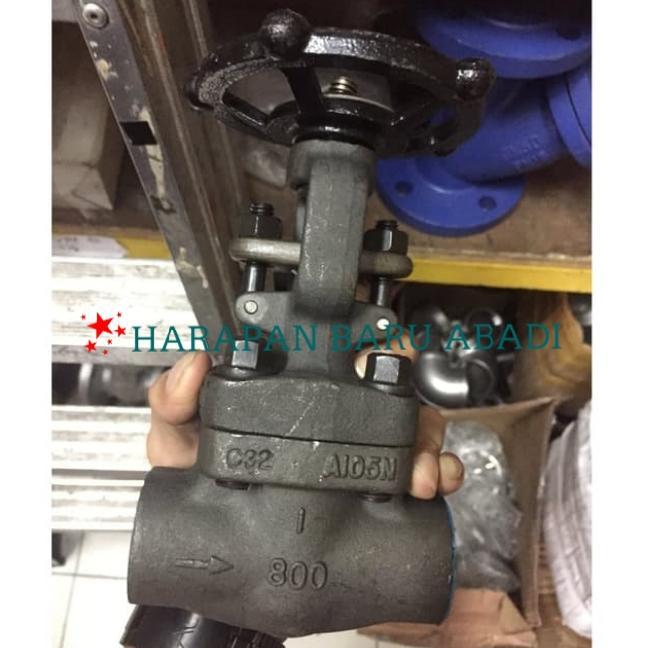 Gate Valve Carbon Steel Class 800 Drat 1/2" Inch