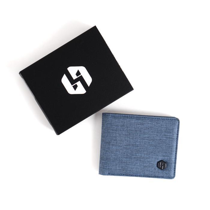 Eiger Wallet - Dompet Pria Dompet Kanvas Pria Dompet Pendek Lipat Reven Pria