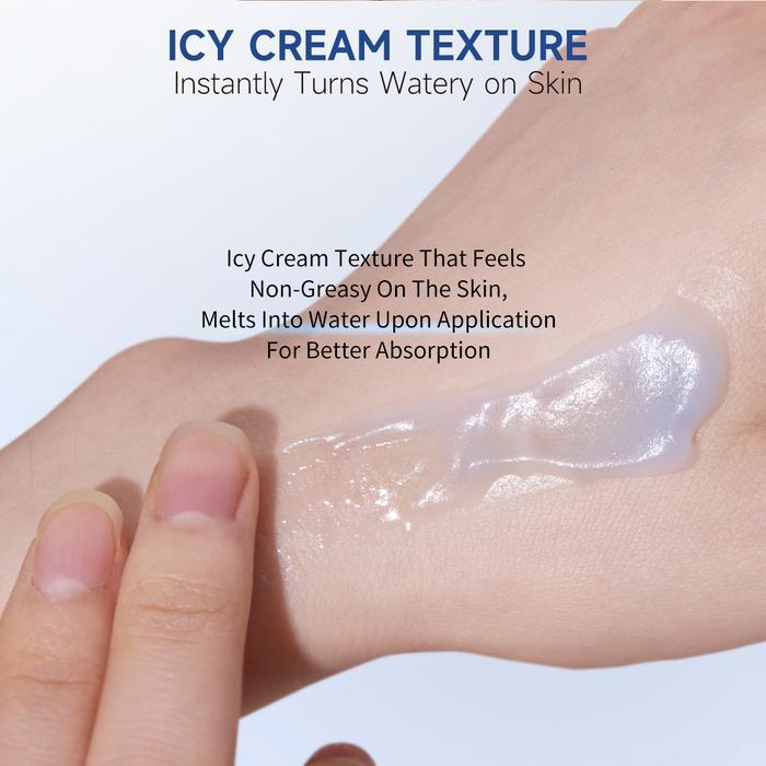 COPPERA ICY CREAM COPPER PEPTIDE RADIANCE REPAIR MOISTURIZER 50ML GEL PELEMBAP PERBAIKAN CALM