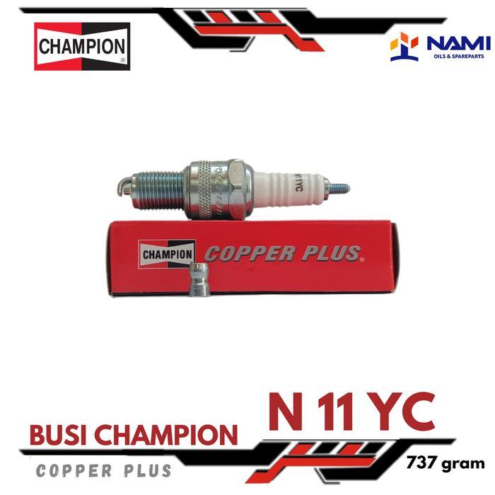 *CHAMPION BUSI N11YC / N 11 YC* UNTUK MESIN MOTOR PIAGGIO/VESPA