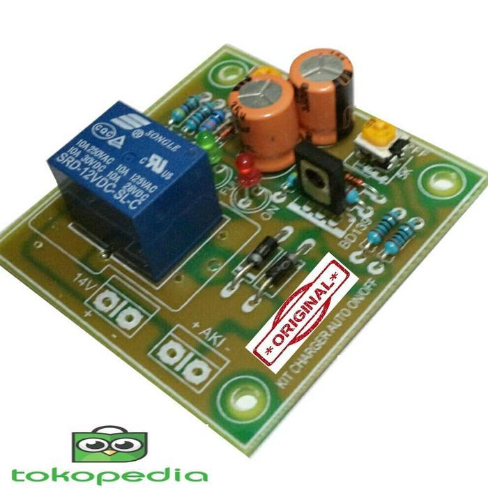 "New" Kit Charger Accu - Cas Aki 12V Otomatis On Off