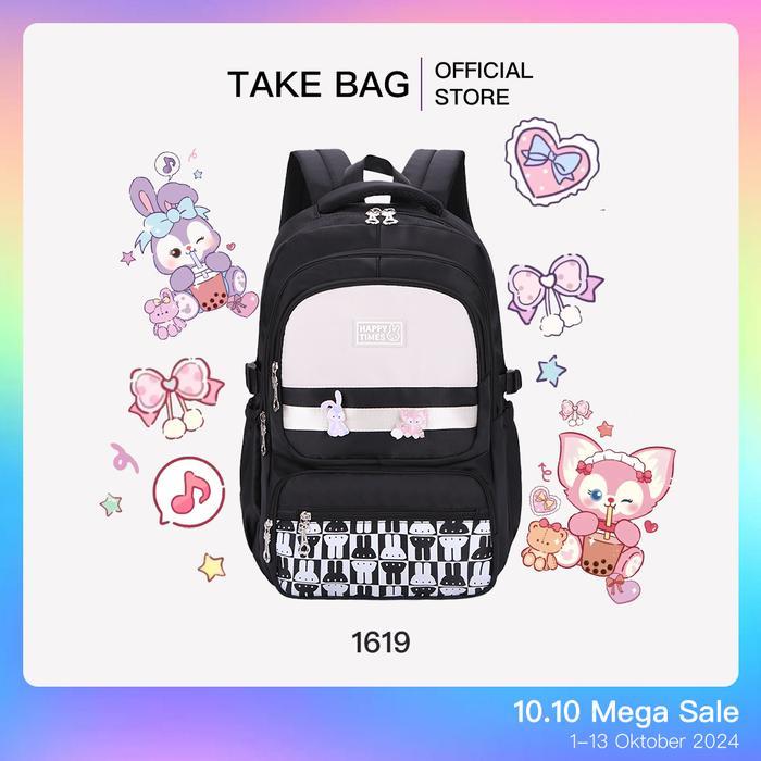 ORNATE 1619 Tas Ransel Selokah SD/SMP Student Backpack School Bag Tas Anak Sekolah