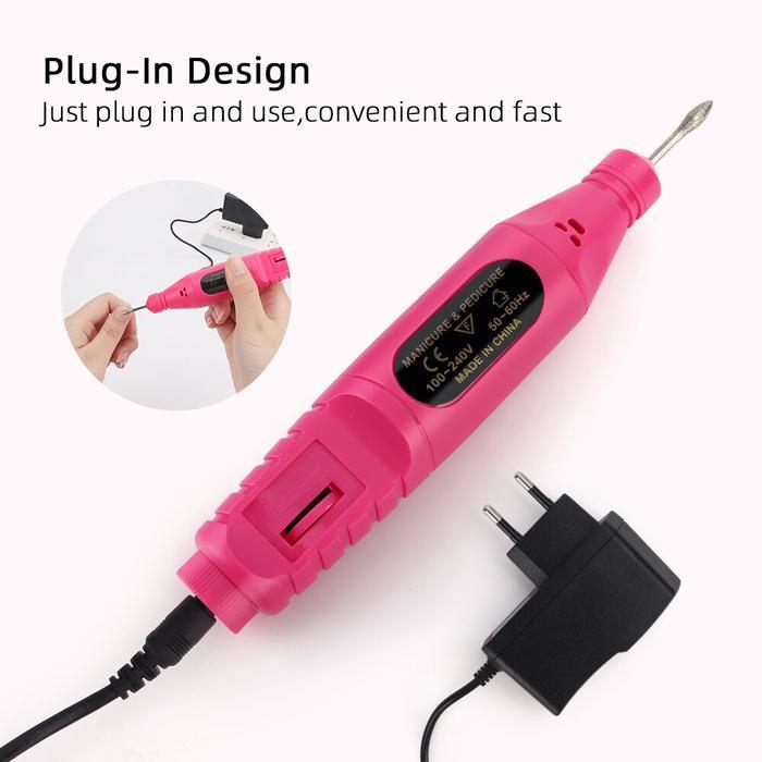 XINGWEIQIANG Gerinda Mini Set Bor Drill Electric 130W Adjustable Alat Ukir Logam Sendok Akrilik