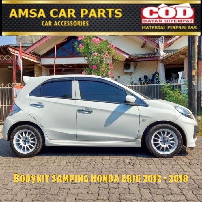 Side skirt bodykit samping Honda Brio Lama Sideskirt Brio Old Sepasang Kanan Kiri [COD] [REQUEST