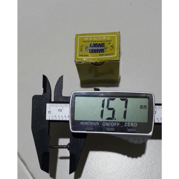 "New" 100pcs Skrup Kayu 5/8" x 5 ARROW Kepala Plus - Paku Skrup + 5/8 5/8"x5