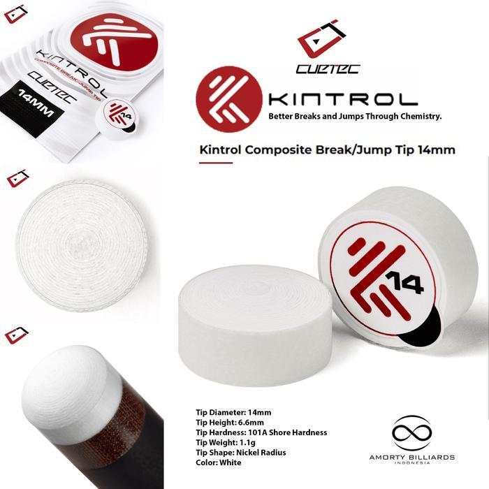 Terbaru Best Quality 100% Original Tip Cuetec Kintrol Composite Break / Jump
