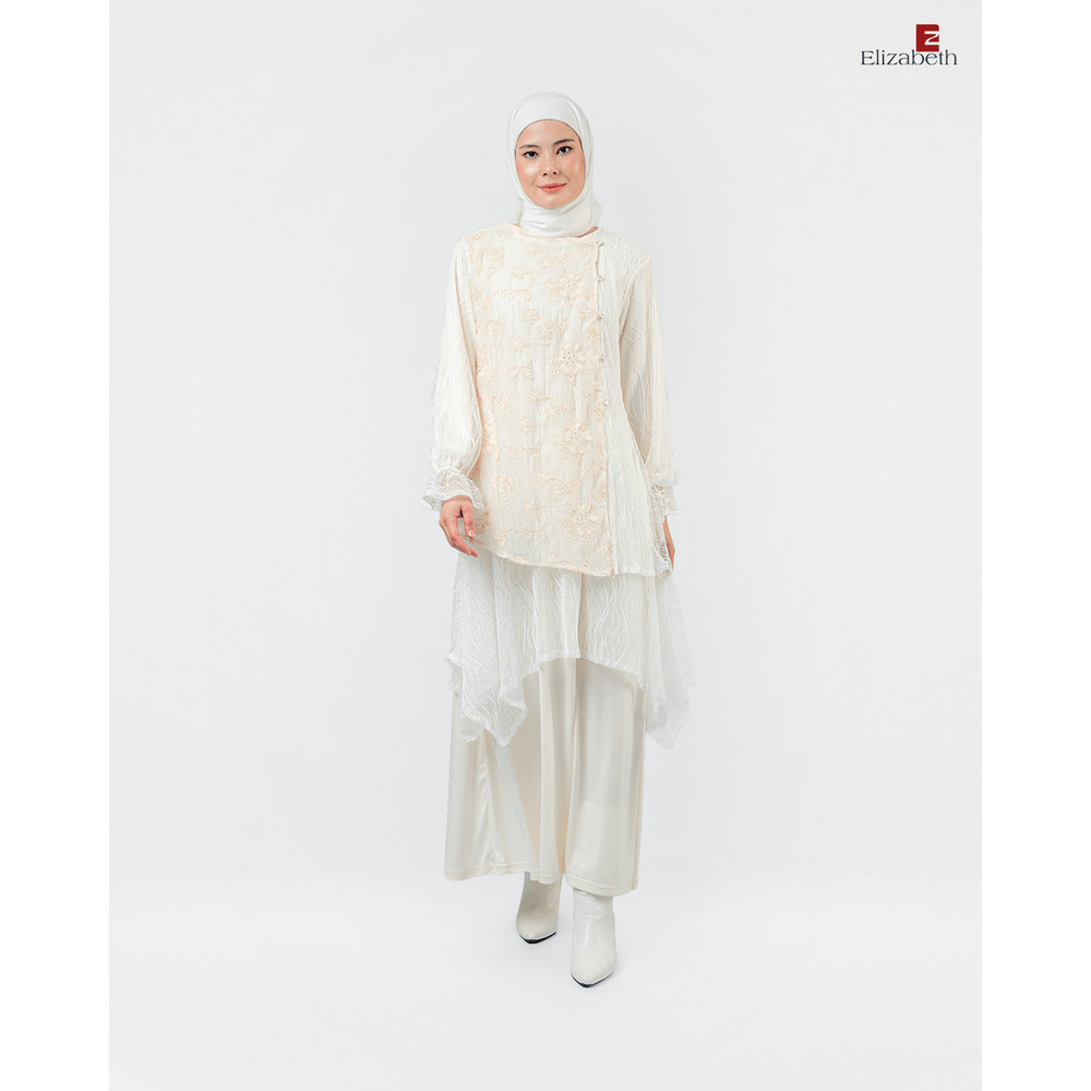 Elizabeth - Gamis Brokat Floral 0559-3442
