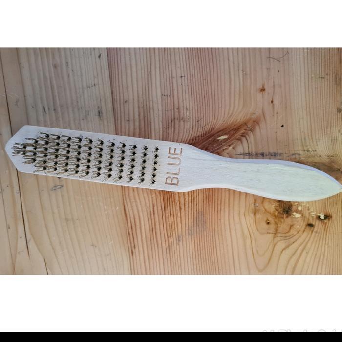SIKAT KAWAT Brush Tangan besi Baja Kasar Kayu