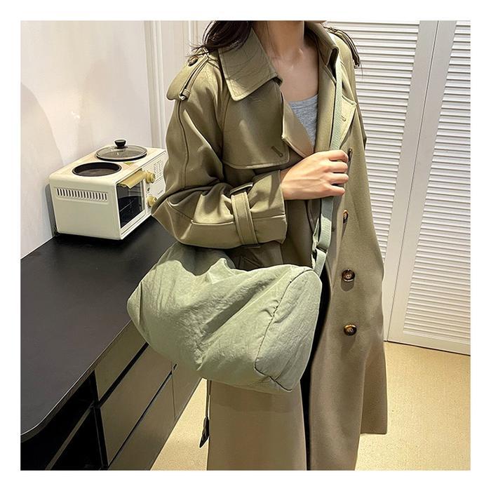 Aerostreet.Shoes - Ts257 Tas Selempang Pria Wanita Trend Rd Bag Korea Nilon Anti Air Waterproff Hang