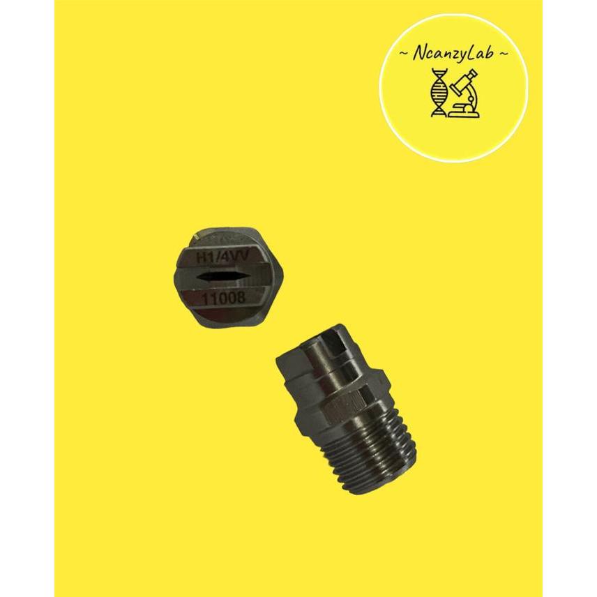 Nozzle Jet Flat Fan Spray V 1/4 Jet Flat Fan Spray Nozzle (11008)