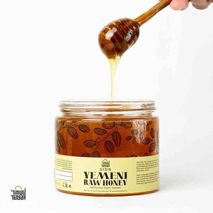 TIMUR TENGAH MADU YAMAN ASLI MURNI SIDR 500 GR RAW HONEY YEMENI PURE PREMIUM