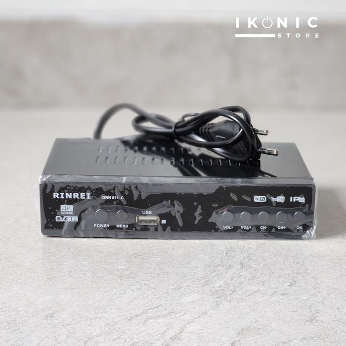 Ikonic Set Top Box Tv Digital Rinrei Stb Rinrei Dvbt2 - Stb