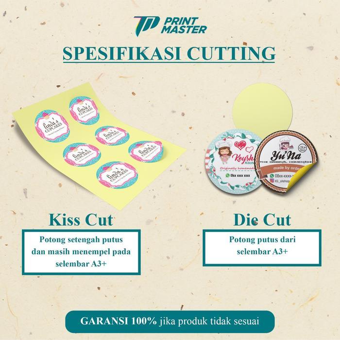 "New" Cetak Stiker A3+ Cetak Stiker Label Cetak Stiker Vinyl Glossy