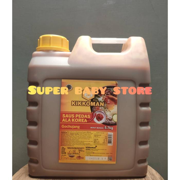 KIKKOMAN GOCHUJANG SAUCE - SAUS PEDAS KHAS KOREA 5 LITER HALAL
