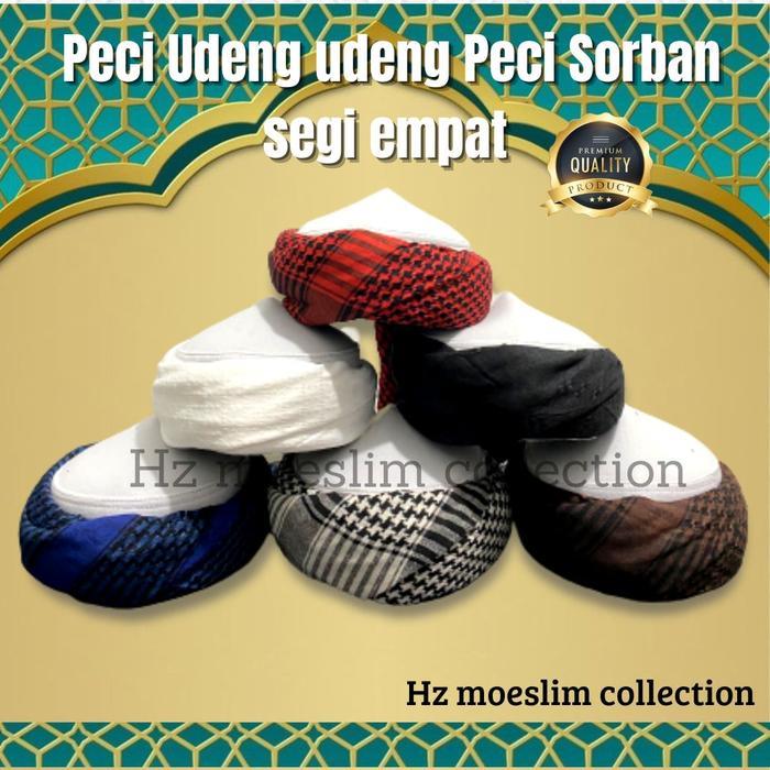 Terlaris Peci Imamah Permanen Sorban Imama Udeng Udeng /Imamah Permanen/Peci Sorban Imamah Permanen
