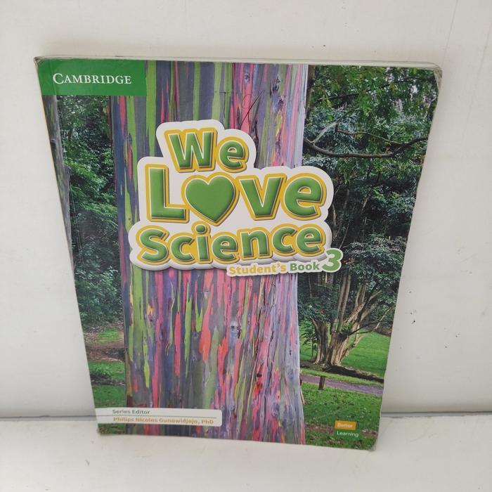 Terlaris Cambridge We Love Science Students Book 3