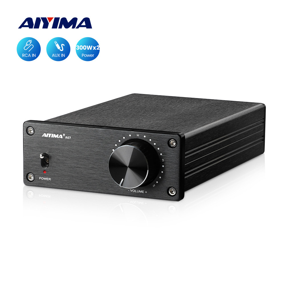 AIYIMA Audio TPA3255 Home Power Amplifier Bluetooth A07 PRO A07 Amplifier 2.0 Stereo Speaker