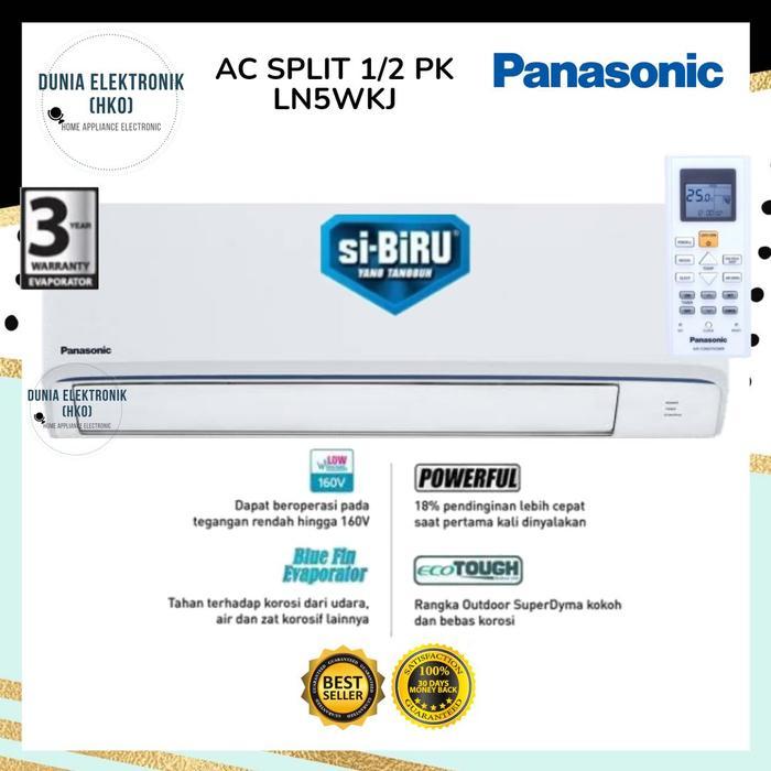 AC Panasonic 1/2 PK CS-LN5WKJ si-BiRU | Panasonic ln5wkj 5wkj SIBIRU