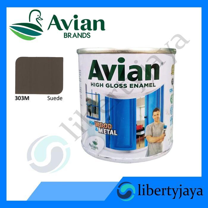 0.9lt 303M Suede Matt Enamel Cat Synthetic Besi Kayu AVIAN PAINT