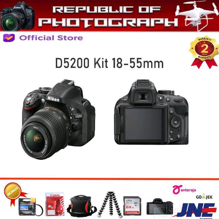 NIKON D5200 KIT AF-S 18-55MM VR / NIKON D5200 KIT 18-55MM VR Camera - BODY ONLY