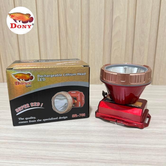 Senter Kepala Dony SR-705 SUPER RED 