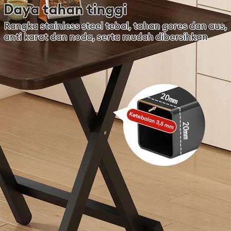 Meja Makan Lipat Meja Lipat Besi Meja Lipat Portable Meja Makan Lipat Besi Meja Lipat Ruang Tamu