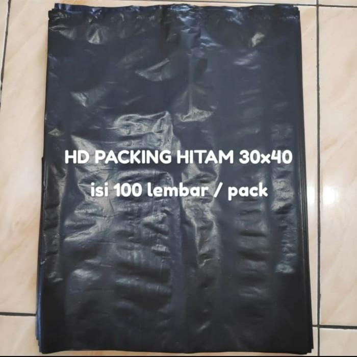 packing 30x40 plastik sampah hitam HD packing plastik packing