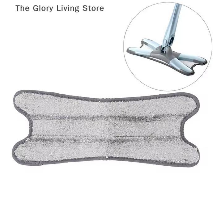 Kain Pel Lantai Microfiber / Refill Kain Pel Spin Mop Bulat / Kain Pel Spray Mop Bisa Dicuci Ulang