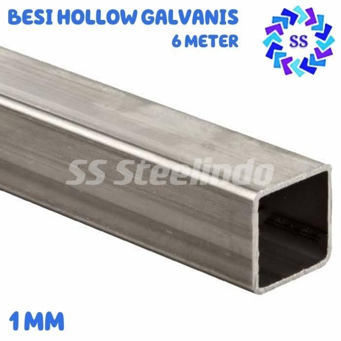 PROMO BESI HOLLOW GALVANIS 1MM (20X20 30X30 20X40 40X40 30X60 40X60) 6 METER