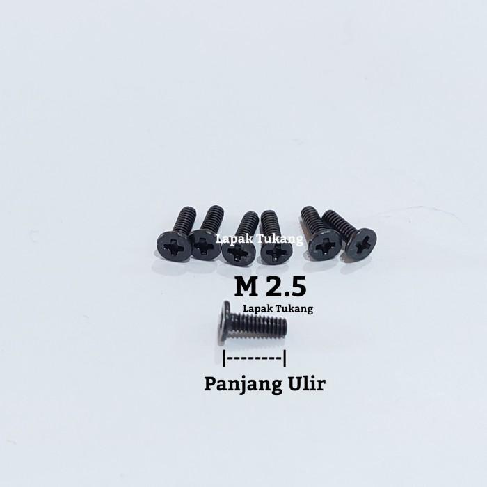 50 Pcs Baut Komputer Laptop M2.5X4 M2.5X5 M2.5X6 M2.5X7 M2.5X8 M2.5X10 Baut Cm M2.5 Murah