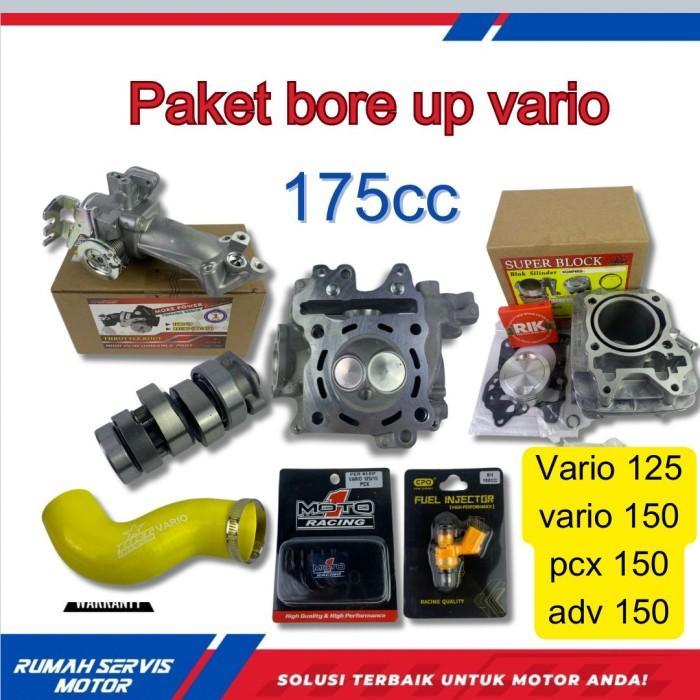 Paket bore up Vario 125/150 up 175 CC PNP harian Turing speeding balap