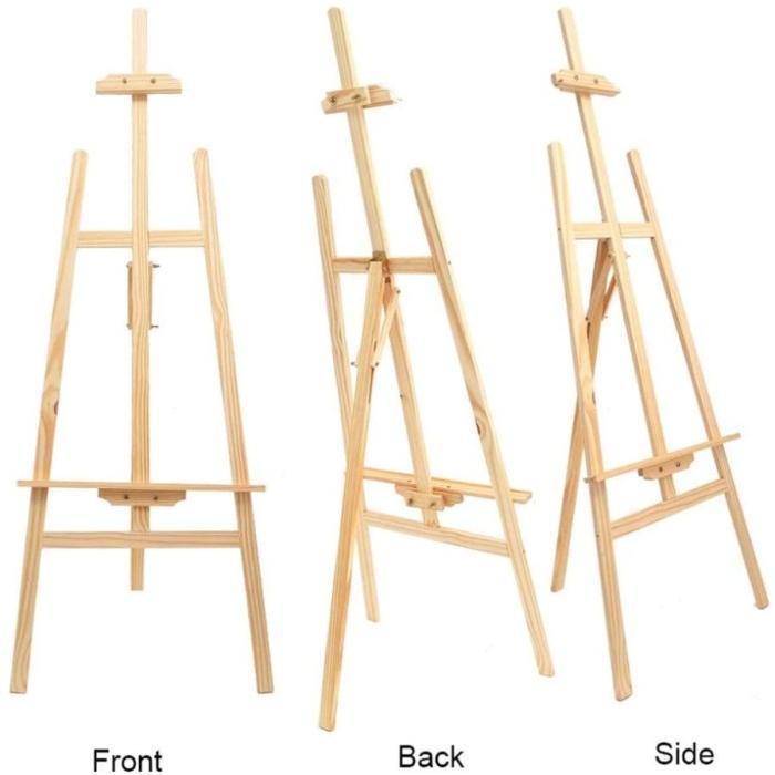 Standing Easel / Wooden Easel / Stand Kanvas / Sandaran Kanvas