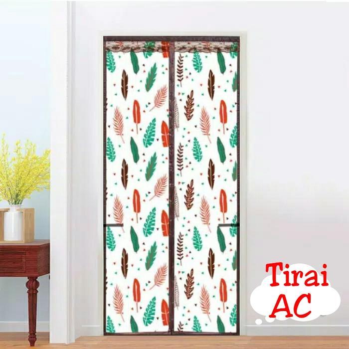 Tirai Pintu Magnet Taiwan PVC ruang AC