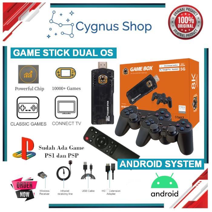Game Stick X8 4K Game Console Dual OS Android HDMI TV Retro Game PSP