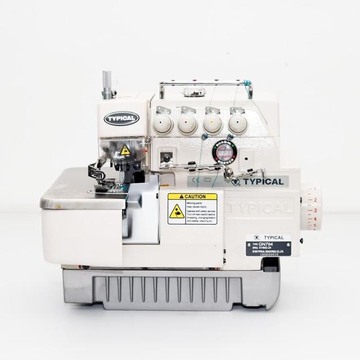 Mesin Obras Typical GN-794 / GN794 4 Benang Industrial + Meja Impor