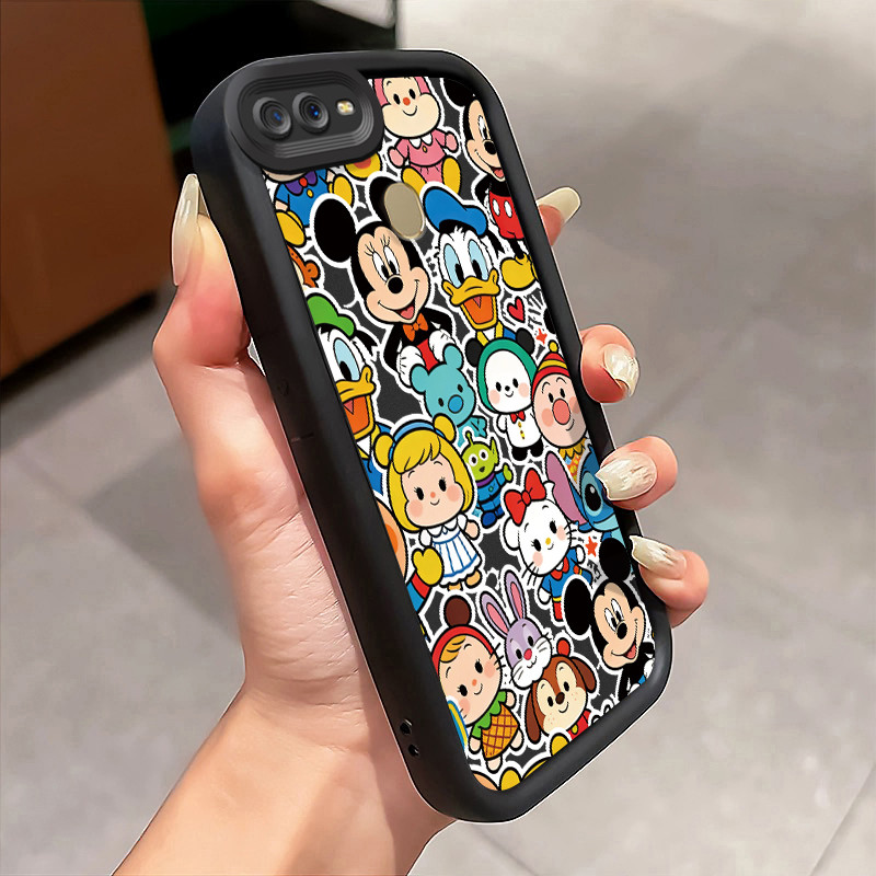 Casing Hp OPPO A7 OPPO A5s OPPO A12 OPPO A12S A11k Case Casing HP Karakter kartun Pola kasus ponsel 