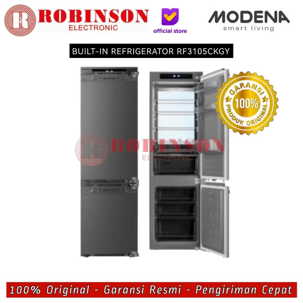MODENA BUILT-IN REFRIGERATOR KULKAS TANAM RF3105CKGY