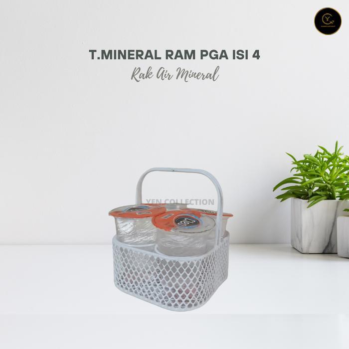 RAK AIR MINERAL - RAK AIR MINERAL PEGANGAN - TEMPAT MINERAL AIR GELAS