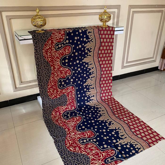 Kain Batik Ukuran Panjang Dasar Batik Meteran Aneeta Batik Motif Kekinian Katun Elegan Seragam Paket