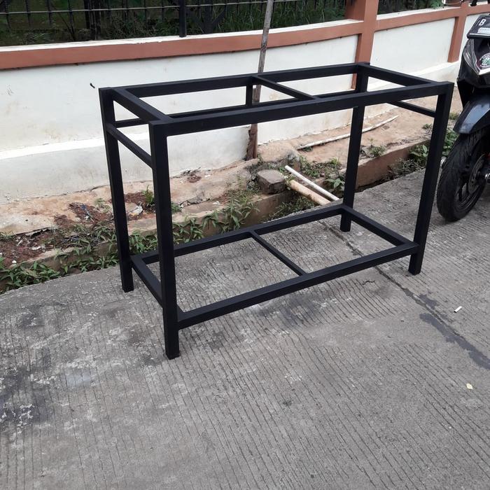 Rak Aquarium 100X45 Tinggi 75 Cm Besi Holo 4X4