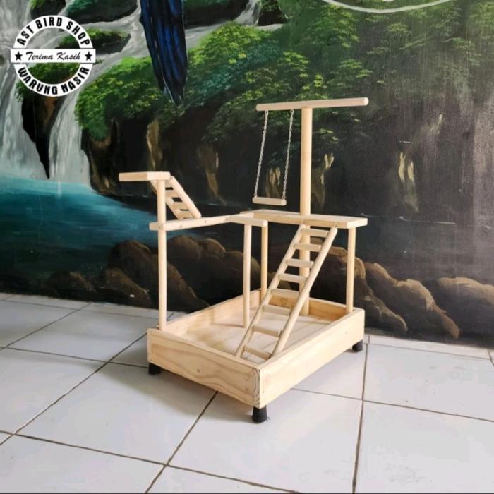 Ready Playground Tangkringan Bermain Burung Small Parrot , Conure , Indian Ringneck Berkualitas