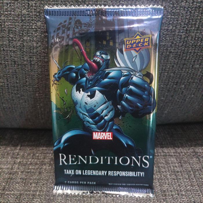Upper deck marvel renditions trading card sealed pack