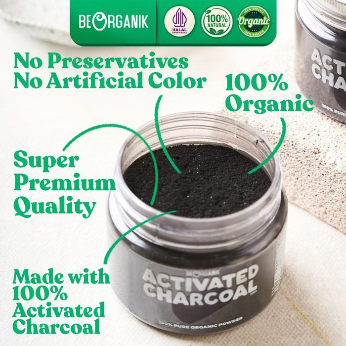 (COD) Activated Charcoal Powder / Karbon Aktif / Arang Bubuk 60gr