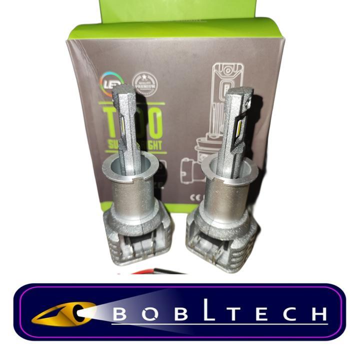 Bobltech Lampu Led H1 H3 8000Lm T100 30W / 60W Super Bright Mobil Motor Car